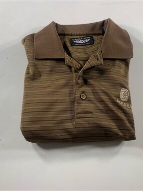 Straight Down Performance Golf Polo Aviara Golf Course Men’s Size Large